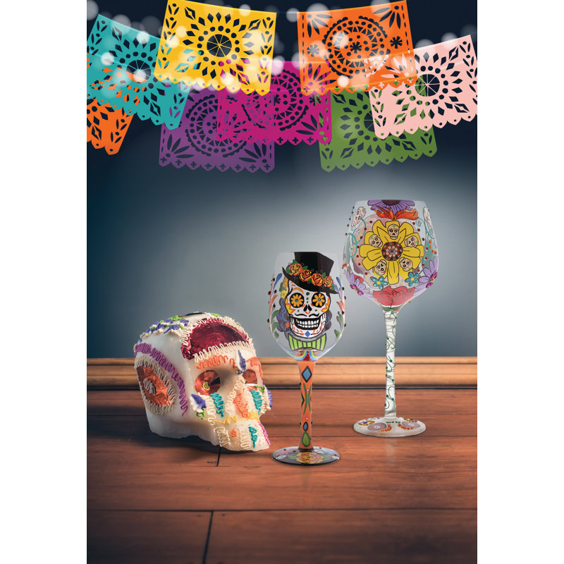 444ml Handmade Wine Glass