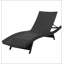 Chaise longue en osier Salem