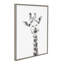 «Giraffe» par Simon Te of Tai, reproduction d'art sur toile encadrée-112661638-112661635