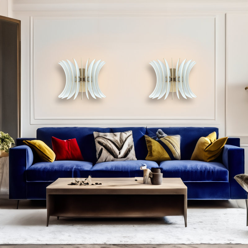 2 Pieces Wing Wall Lamp