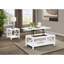 Table de bout blanche Slater