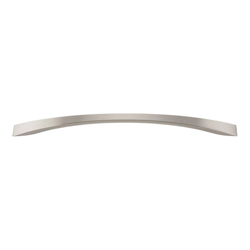 Sleek Arch Pull, Brushed Nickel, 11 5/16"