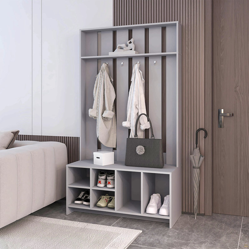 Smoke Hall Tree Open Storage and Coat Space