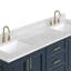 Ensemble de meuble-lavabo double 73 po Abita-93359229