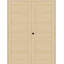Porte standard à persiennes en bois manufacturé à panneaux-93831316-93831317