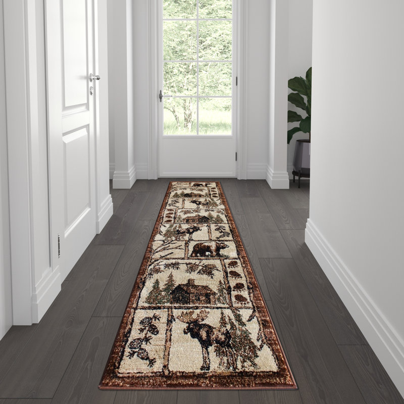 Tapis d'intérieur Daegal, Tapis de couloir 2 pi x 7 pi