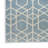 Washable Charm 2' x 3' Blue Ivory Modern Indoor Rug-465185957