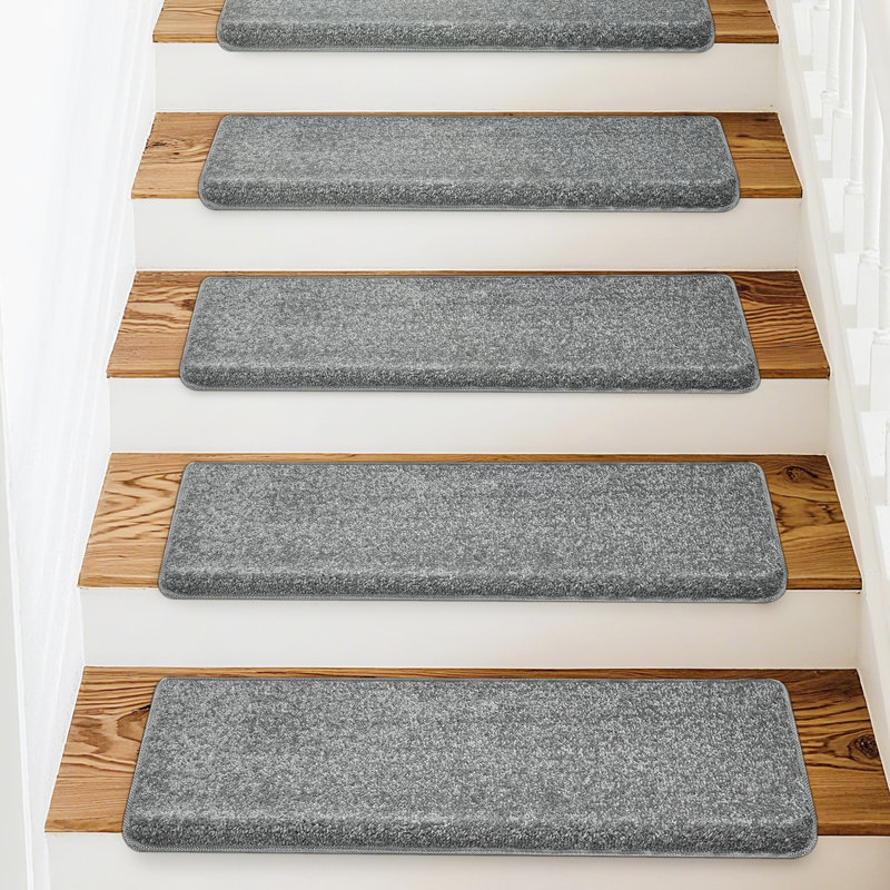 Ensemble de 14 marches d'escalier Monterey, Gris, 14