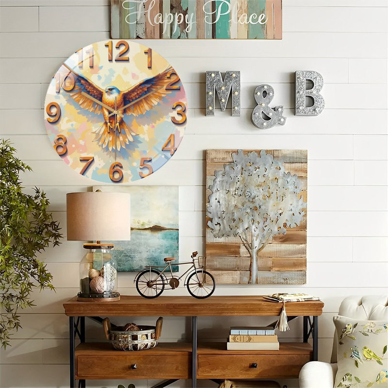 Horloge murale Falcon