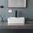Paklorde 11.81'' White Ceramic Rectangular Bathroom Sink