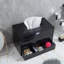 Plastic 3 Compartment Makeup Organiser
