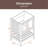 23.7'' Single Bathroom Vanity Base Only-90652545