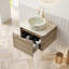 Meuble-lavabo 24 po avec lavabo, armoire de rangement flottante en contreplaqué avec tiroir Xai Xai-143667082