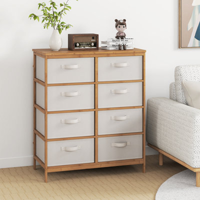 80 cm W Chest of 8 Drawers