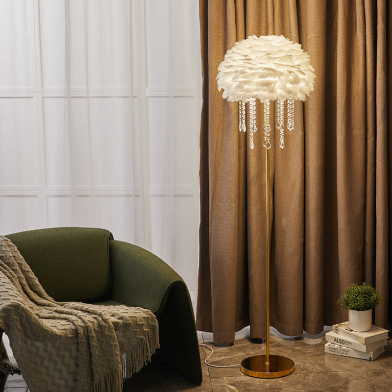 Lampe sur pied de luxe rétro