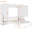 Lit escamotable mural avec placard, tiroirs et tablettes Murphy-58235548