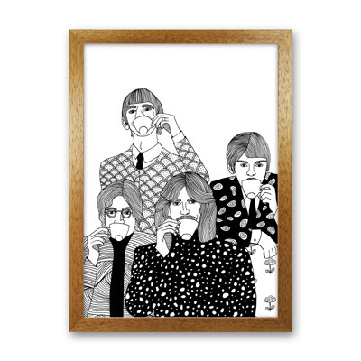 Beatles Tea 1 Piece Wall Art