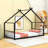 House Bed With Playhouse Design And Headboard-101350073-101350072