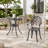3PC CAST BISTRO SET W ICE BUCKET