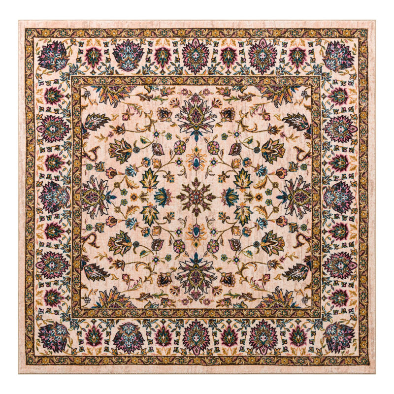 Oriental Indoor Rug, Square 7'10"