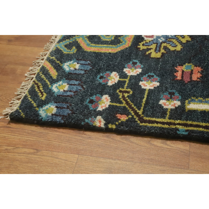 Handmade Traditional Ziegler Wool Runner Rug 2x10