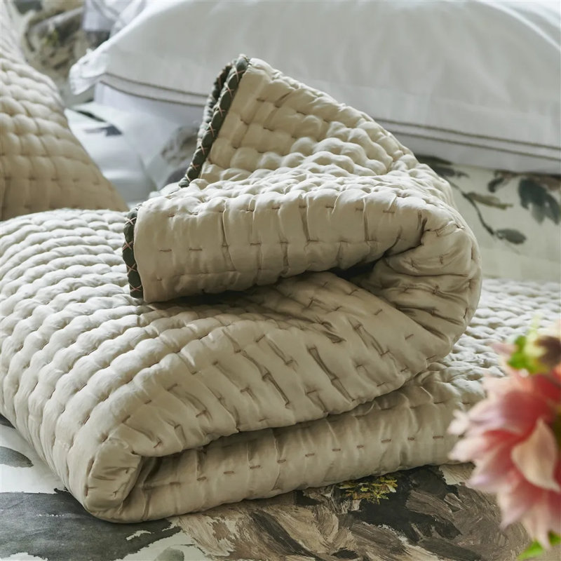 Chenevard Espresso & Birch Quilt, California King