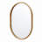 Quebec Solid Oak Oval Wall Mirror