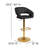 Amberlie Modern Upholstered Adjustable-Height Barstool with Footrest by Flash Furniture-68087817-112675495-112687777