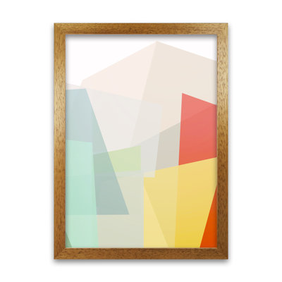 Colourful Abstract Geometric Original 2 - Print