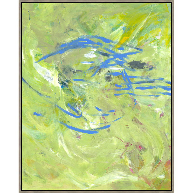 Arclight Painting by Sarah Stockstill, Image Brush Gel, 51.75" H x 41.75" W
