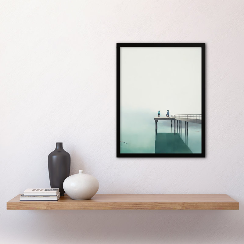 Melakhi The End Of The Pier by Amy Denver - Single Picture Frame Print