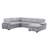 Upholstered L-Shaped Sectional Left Hand Facing-658920207