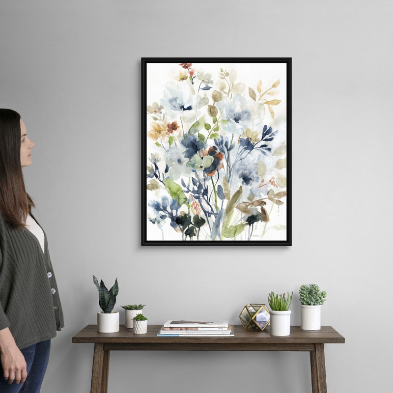 Holland Holland Mix I - reproduction d'art sur toile, Cadre flottant noir, H 31,7 po x l 25,7 po x P 1,75 po