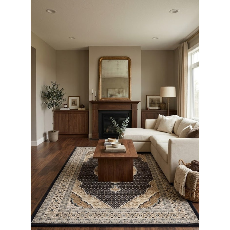 Finlea Oriental Indoor Rug, Rectangle 5'2" x 7'9"
