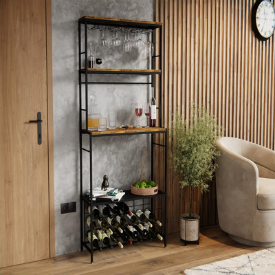 Breaghan Floor Wine Bottle Rack