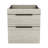 Capri Modern Double Drawer Low Profile Nightstand-1915568806