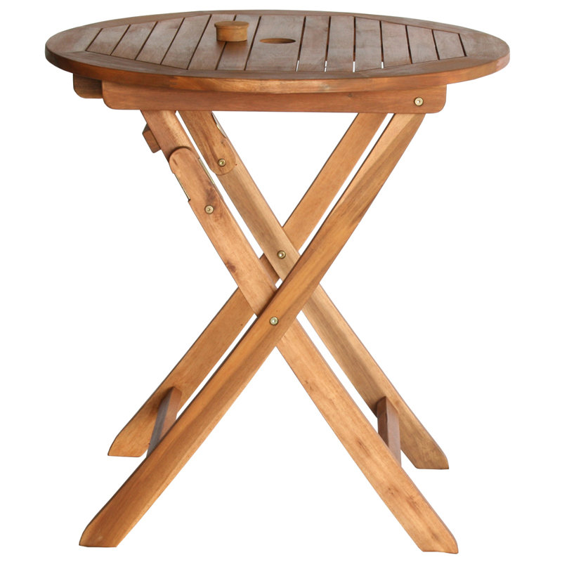 Table de salle à manger pliable en bois Cumbria