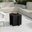 Table d'appoint casse-tête, table modulaire à bord convexe MGO-954093074