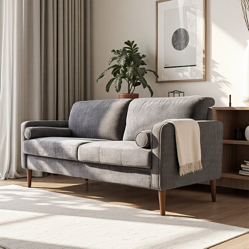 Upholstered Two-seater Sofa Armchair