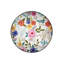 Tapis rond rond multicolore lavable à la machine-806839223