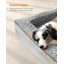 Orthopedic Dog Bed For Large Dogs, Memory Foam Dog Bed Sofa Pet Couch With Sides, Removable Washable Cover And Waterproof Liner-124236642-124236641