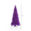 Sapin de Noël artificiel mauve avec support
