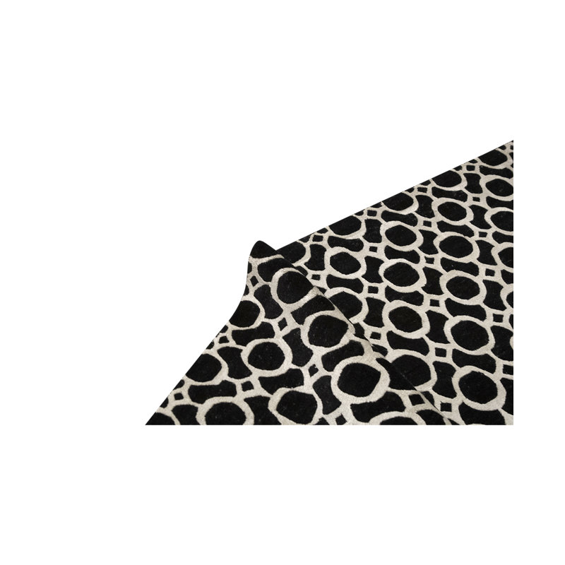 Tapis brun de haute qualité noué à la main