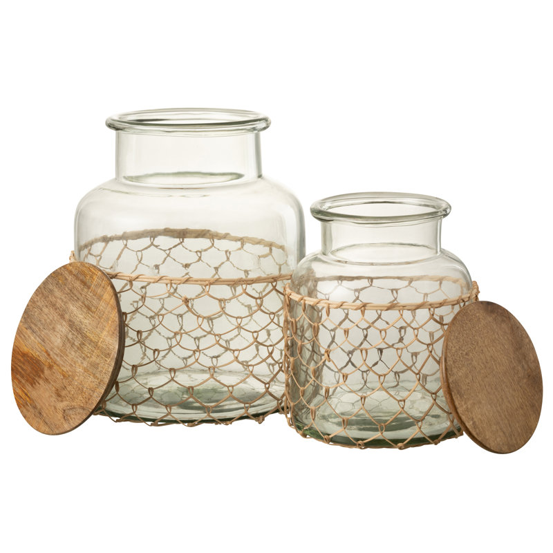 Dwayne Glass Table Vase - Set of