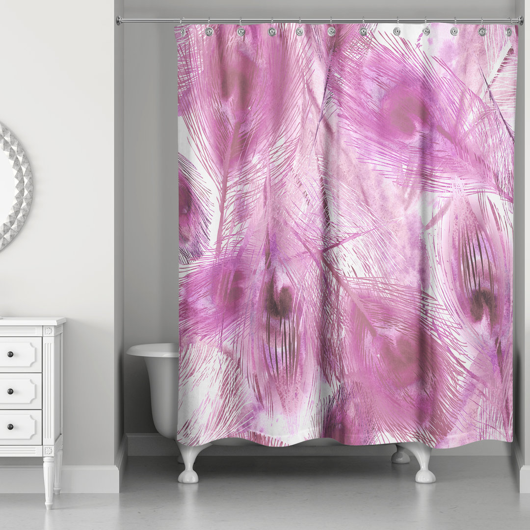 Perine Abstract Single Shower Curtain The Twillery Co.® 