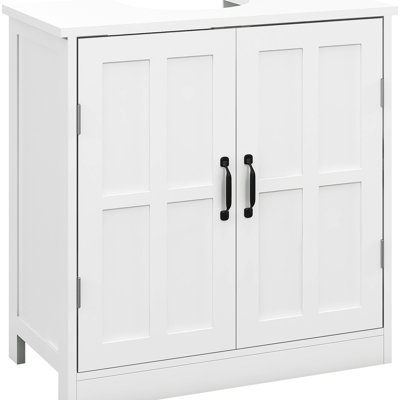 Armoire pour salle de bain, blanche, avec tablette réglable pour une armoire de rangement efficace