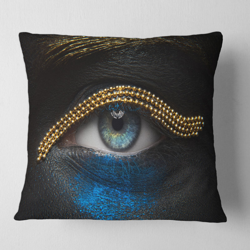 Housse de coussin carré et insert féminin, 16 po x 1 po
