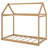 Twin Size Wooden House Bed