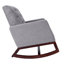 Chaise berçante rembourrée Elegant-1651264921