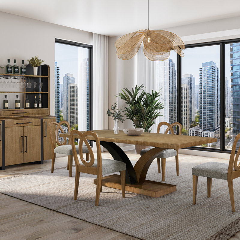 Pedestal Table -  Eucalyptus